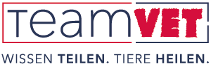 Logo Wir gehören zum TeamVet-Verbund